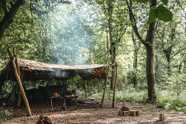 Eigenes Bushcraft Camp bauen? - Worauf du achten solltest, damit es richtig Spaß macht!