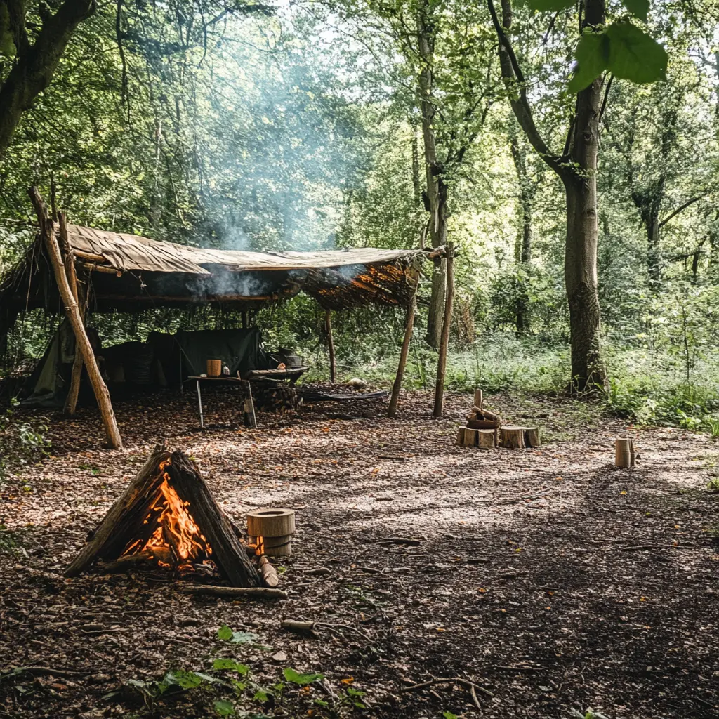 Eigenes Bushcraft Camp bauen? - Worauf du achten solltest, damit es richtig Spaß macht!