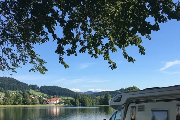 Mit dem Wohnmobil durch Deutschland Camping am Wasser - Das wird schön!