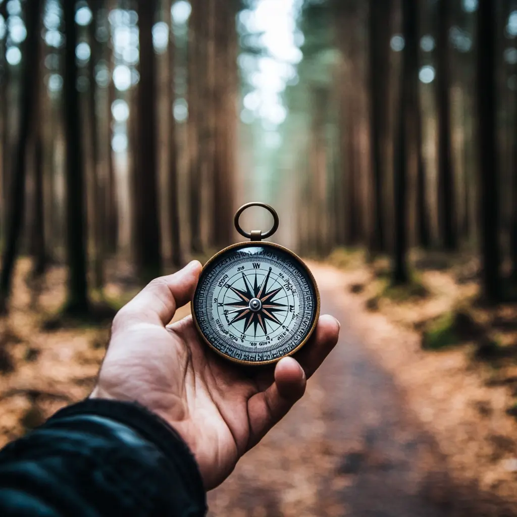 Wie orientiere ich mich ohne Kompass und GPS im Wald?