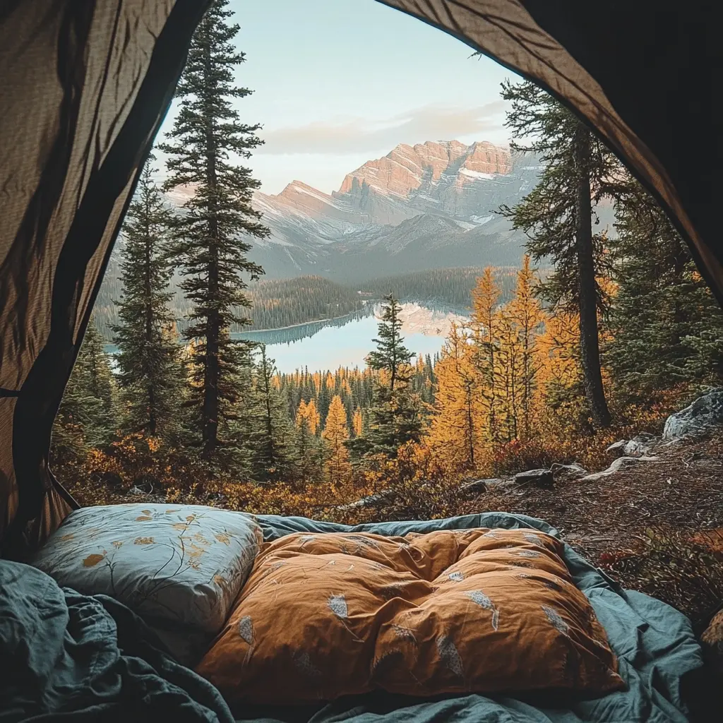 Was ist bei der Auswahl eines geeigneten Schlafplatzes in der Natur zu beachten?