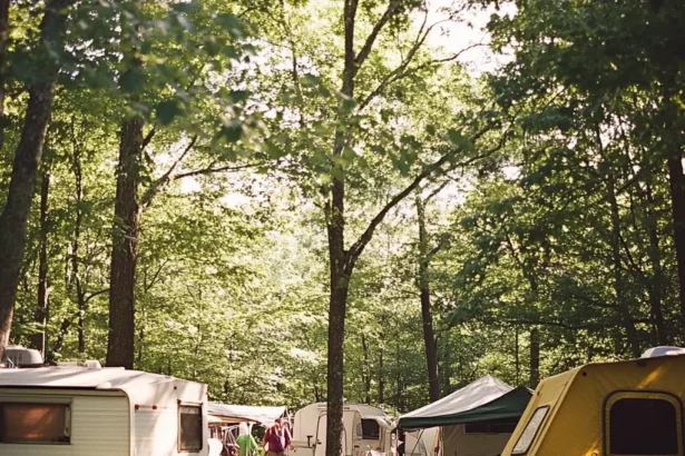 Wo treffen sich die Single Camper beim Camping eigentlich?